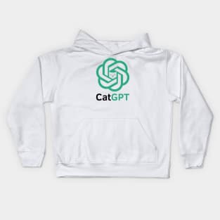 CatGPT 🤖🐱 Kids Hoodie